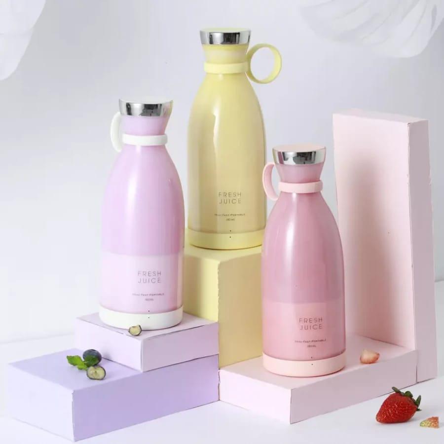 π Portable USB Rechargeable Mini Juicer Blender