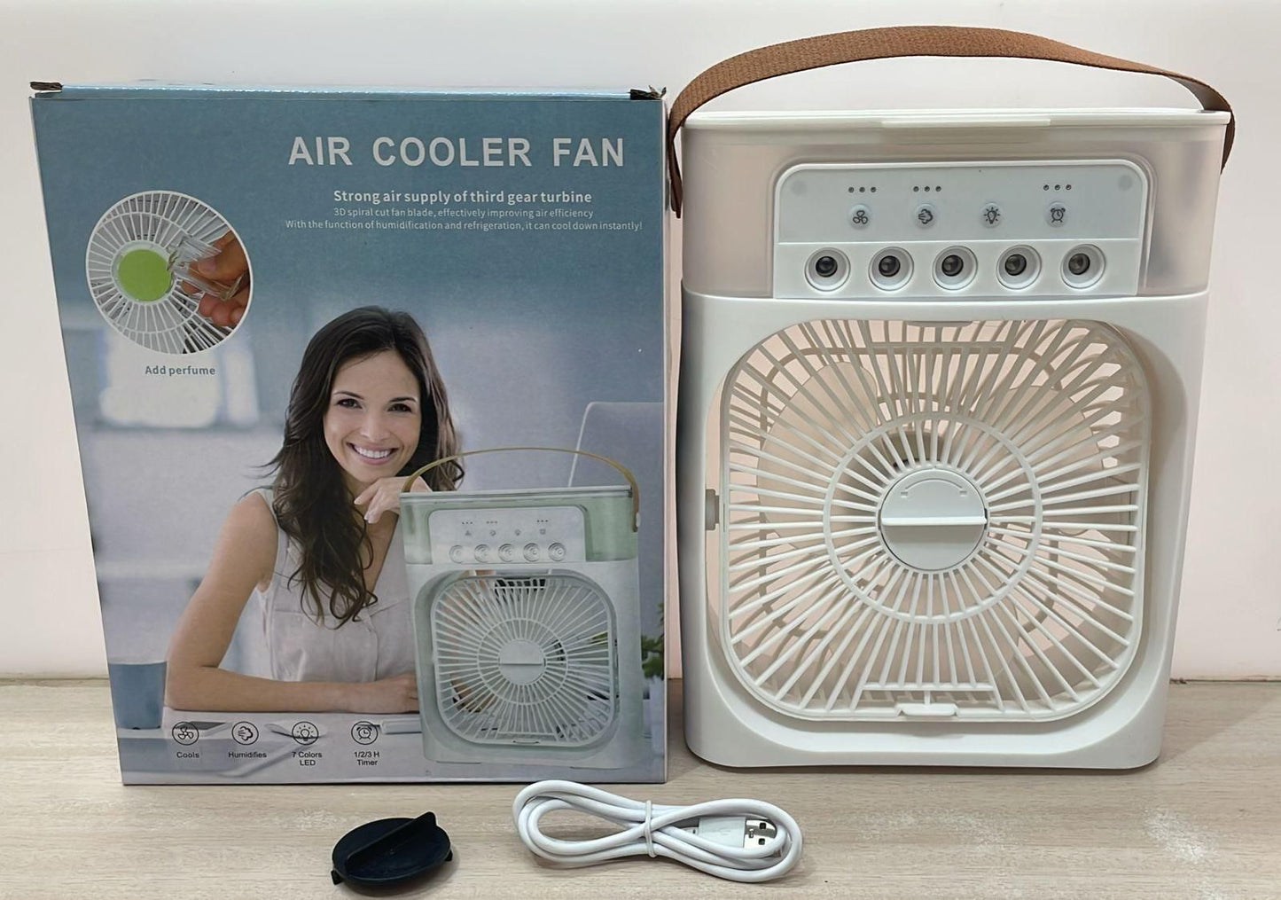 Fan Air Cooler Fan – USB Electric Mini Cooling Powerhouse