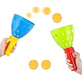 Shoot Balls in Air Game Toy Set for Kids ,Click and Catch Game Hand Basketball Set