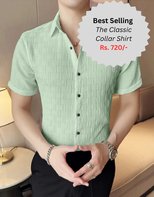 The Classic Collar Shirt – Regular Fit for Daily Wear