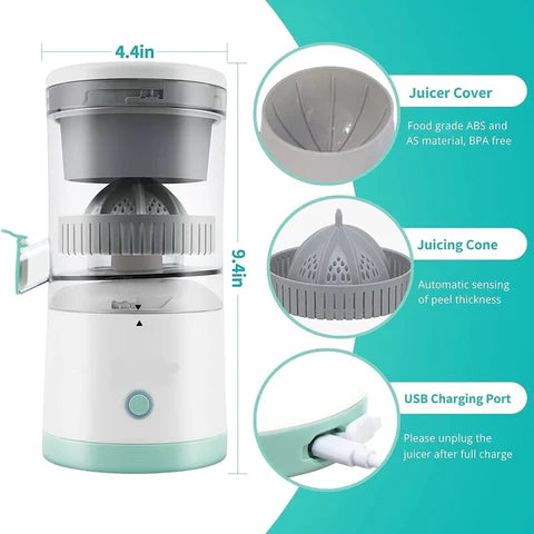 Electric Citrus Juicer : Ideal for juicing halved citrus fruits